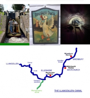 Llangollen Canal - czarter barki w Anglii i Walii (spokojny rejs wśród natury) foto: Swede Charter