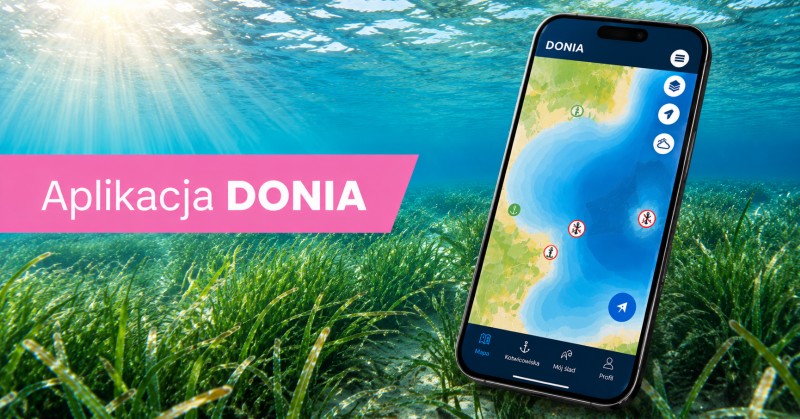 DONIA – aplikacja dla żeglarzy. Sprawdź, gdzie kotwiczyć