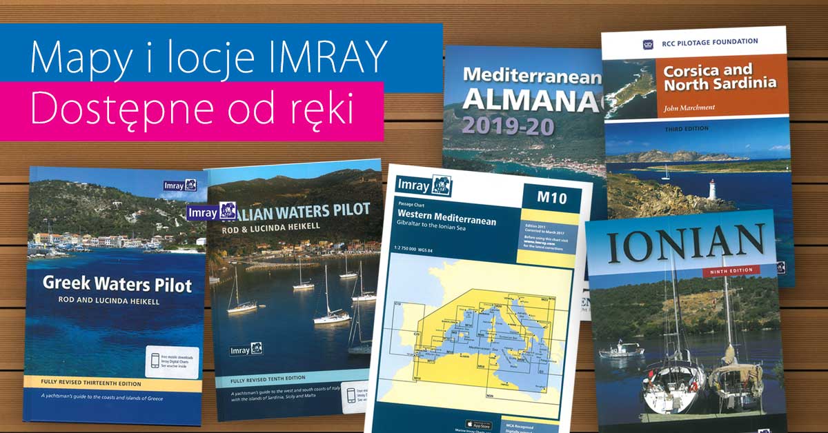 Locje i mapy IMRAY dostępne od ręki