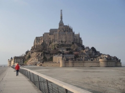 Mont Saint-Michel w dzień foto: Kasia Koj