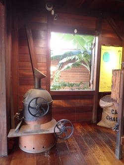 Muzeum kawy Gwadelupa - tutaj poznamy historię uprawy kawy oraz sposoby jej wypalania foto: Kasia