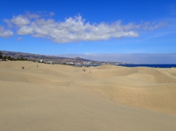 Dunas de Maspalomas często nazywana Saharą foto: Kasia Koj