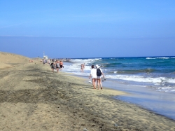 Dunas de Maspalomas często nazywana Saharą foto: Kasia Koj