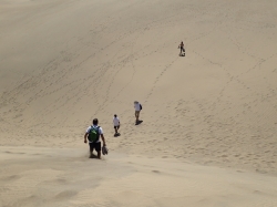 Wydmy, wydmy, wydmy...... wydmy w Maspalomas zajmują ogromny obszar ponad 400 ha foto: Kasia Koj