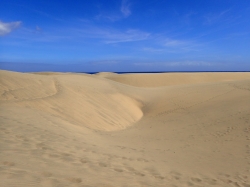 Wydmy, wydmy, wydmy...... wydmy w Maspalomas zajmują ogromny obszar ponad 400 ha foto: Kasia Koj