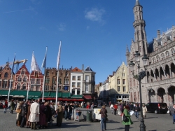 Historyczne centrum Brugii znajduje się od 2000 roku na liście światowego dziedzictwa UNESCO. foto: Piotr Kowalski