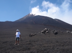 Wulkan Etna zdobyty w drodze powrotnej podziwiany znowu widoczki | Charter.pl foto: Katarzyna Kowalska