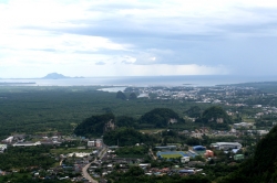 Widok na Krabi i naszą marinę | Charter.pl foto: Piotr Kowalski