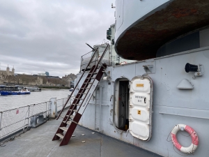 Okręt muzeum HMS Belfast w Londynie | Charter.pl foto: Katarzyna Kowalska