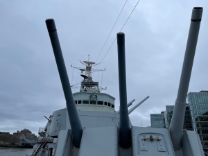 Okręt muzeum HMS Belfast w Londynie | Charter.pl foto: Katarzyna Kowalska