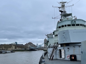 Okręt muzeum HMS Belfast w Londynie | Charter.pl foto: Katarzyna Kowalska