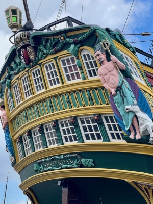 Narodowe Muzeum Morskie w Amsterdamie (Het Scheepvaartmuseum) | Charter.pl foto: Katarzyna Kowalska