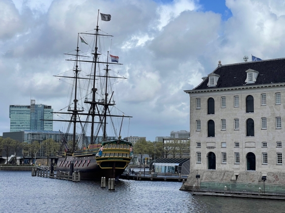 Narodowe Muzeum Morskie w Amsterdanie (marzec 2024)