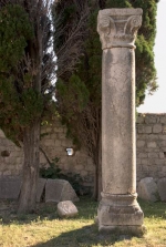 Rab, kościół św. Krzyża, ruiny bazyliki św. Jana Ewangelisty