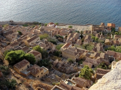 Monemvasia – podzamcze 