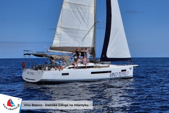 Vino Blanco - damska załoga na Atlantyku (listopad 2025)