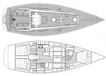 Przykładowy schemat Grand Soleil 45