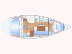 Przykładowy schemat Bavaria Cruiser 37