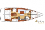 Przykładowy schemat Oceanis 48