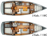 Przykładowe schematy Sun Odyssey 409