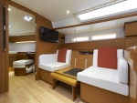 wnętrze jachtu Sun Odyssey 469 | Charter.pl foto: www.jeanneau.com