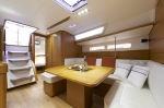 wnętrze jachtu Sun Odyssey 469 | Charter.pl foto: www.jeanneau.com