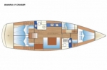 Przykładowy schemat Bavaria 47 Cruiser
