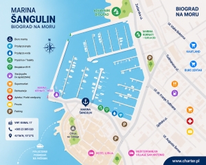 Marina Šangulin, Biograd na Moru | Charter.pl foto: charter.pl