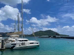 Praslin Marina kameralna marina na Seszelach | Charter.pl foto: Katarzyna Kowalska