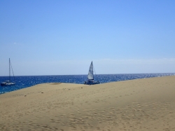 Dunas de Maspalomas - potocznie nazywana Saharą foto: Kasia Koj