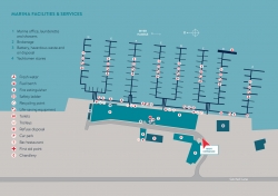 Plan Port Hamble Marina foto: Port Hamble Marina