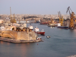 Wieczorową porą na Malcie foto: Kasia Koj