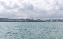 Port St.Peter na wyspie Guernsey widziany od strony morza foto: Katarzyna Kowalska