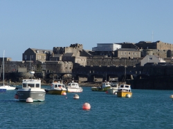 Castle Cornet pięknie się prezentuje foto: Katarzyna Kowalska