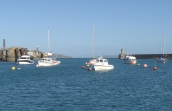 Port pływowy St.Peter na wyspie Guernsey  foto: Katarzyna Kowalska