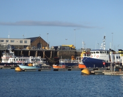 Port pływowy St.Peter na wyspie Guernsey  foto: Katarzyna Kowalska