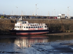 Port St. Peter jest portem pływowym, przypływy, odpływy i tak w kółko foto: Katarzyna Kowalska