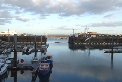 Port pływowy St.Peter na wyspie Guernsey  foto: Katarzyna Kowalska