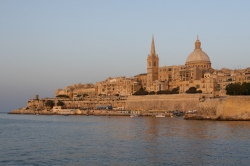 Wejście do portu Valletta foto: Kasia Koj