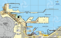 Plan portu Las Palmas na wyspie Gran Canaria foto: www.palmasport.es