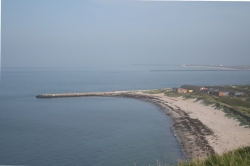 Widok na port Helgoland foto: Kasia Koj