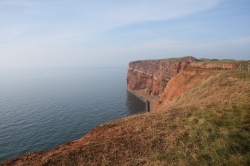 Wspaniałe klify na Helgolandzie foto: Katarzyna Kowalska