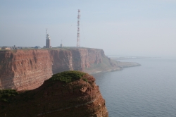 Wspaniałe klify na Helgolandzie foto: Katarzyna Kowalska