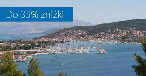 Do 35% zniżki i korzystne warunki rezerwacji czarterów w Chorwacji