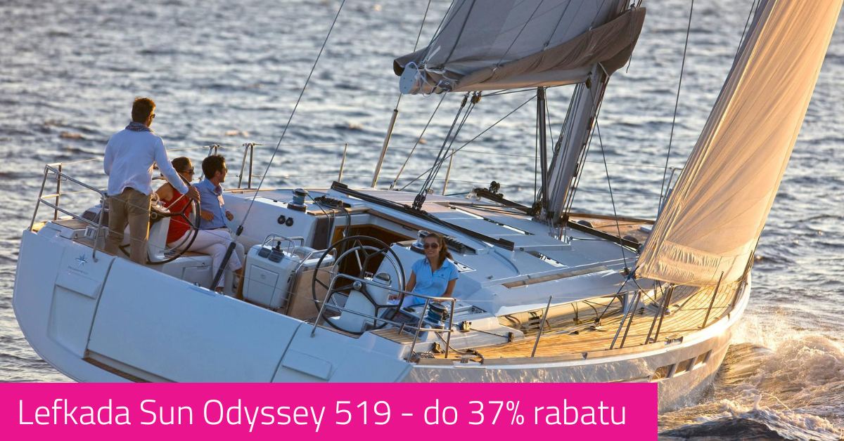 Sun Odyssey 519 na Lefkadzie - specjalna oferta Fill the Gaps