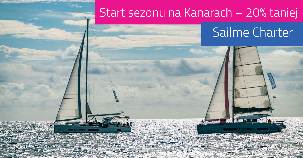 Czartery na Teneryfie w marcu - 20% rabatu i elastyczne terminy