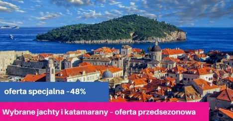 Czarter jachtów Chorwacja -> promocje przedsezonowe do 48%