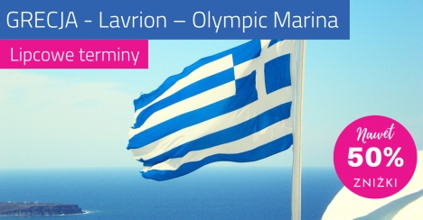 Lipcowa promocja Last Minute w Grecji – do 50% rabatu na jachty Hermes Yachting