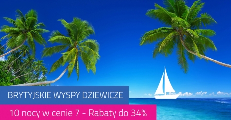 Jesienne promocje na czarter jachtów na Brytyjskich Wyspach Dziewiczych (BVI)