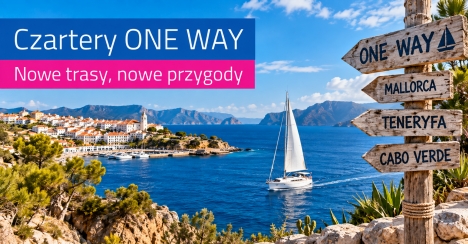 Czartery ONE WAY - nowe trasy, nowe przygody